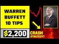 10 Tips on Investing from Warren Buffett during a Stock Market Crash in 2020 for Beginners