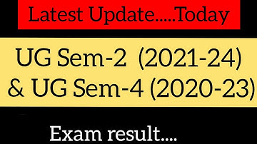 Bbmku Ug sem- 2 & sem-4 result update/ug sem2/sem 4 result kab aayega//by Rahul Sir..