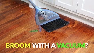 Smart Broom Combines a Broom With a Vacuum