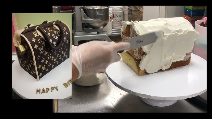 Louis Vuitton Hand Bag Cake 2 - Montilio's Bakery