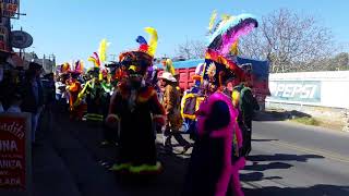 Chinelos Tepetlixpa Comparsa San Esteban 2017