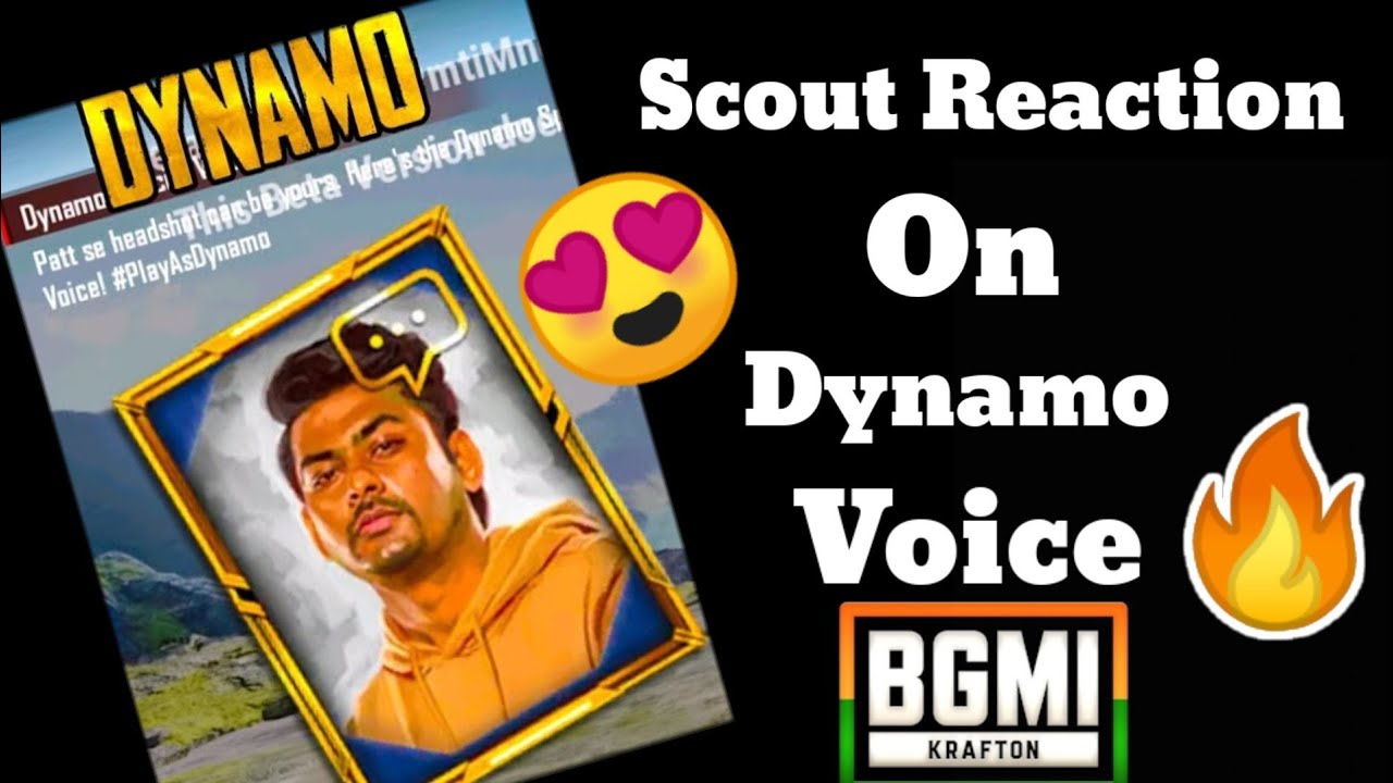 Scout Reaction On Dynamo Voice Pack 😍| Scout Reacts On Dynamo Voice ...