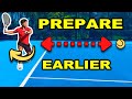 How To Stop Preparing Late On Your Forehand