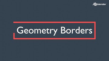 Dynamic Animated Border Line w/ Geometry Nodes in Blender