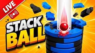 STACK BALL LIVE 🔥 Most Satisfying Smash Gameplay!