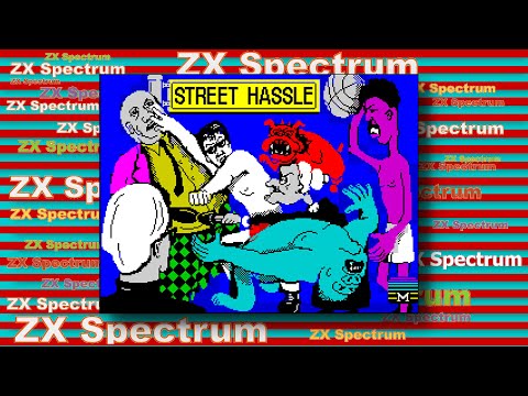 ZX Spectrum игра Street Hassle в главные роли ZX Spectrum