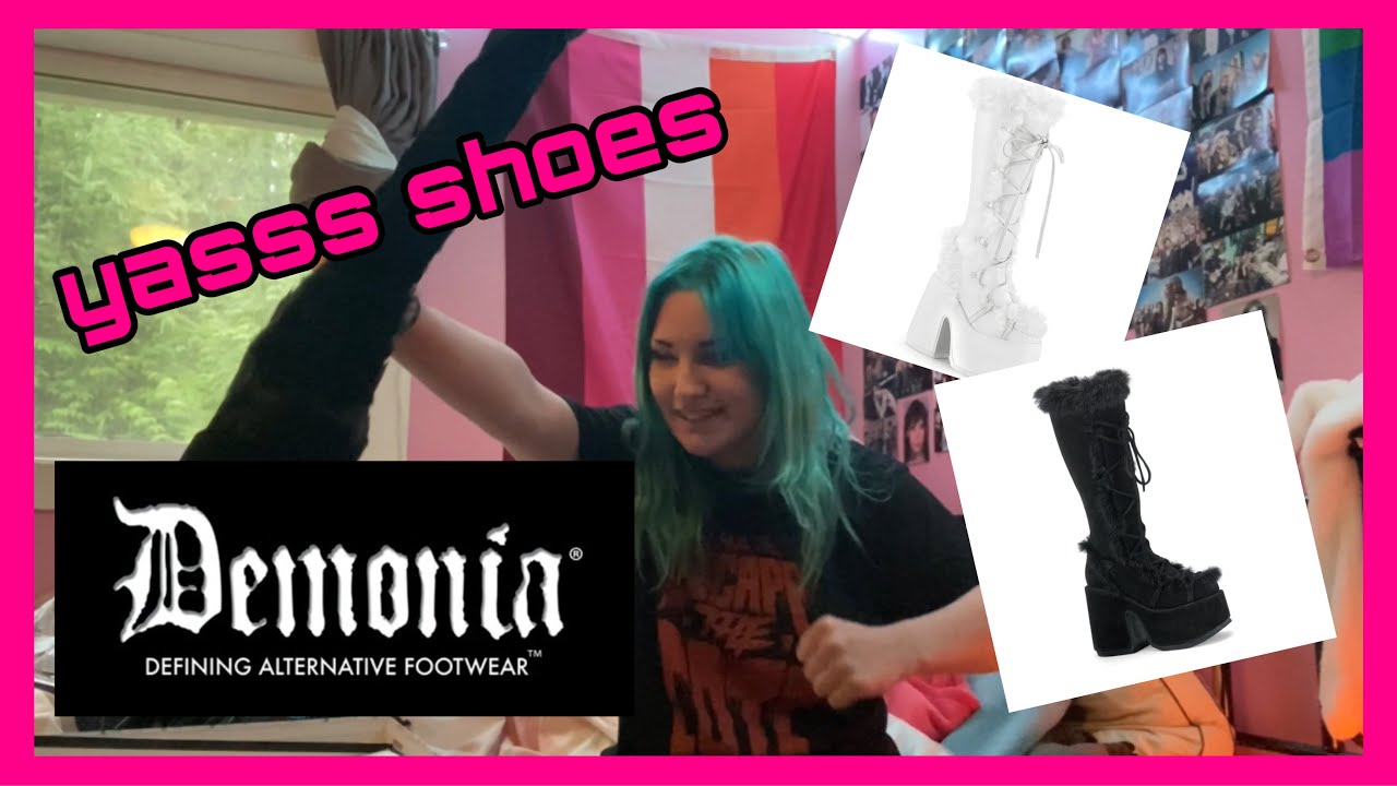 ☆ demonia camel-311 (black) unboxing 
