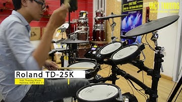 Demo sound tiếng bộ trống Roland TD-25K