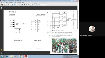 module 3 4 to 1 mux and testbench