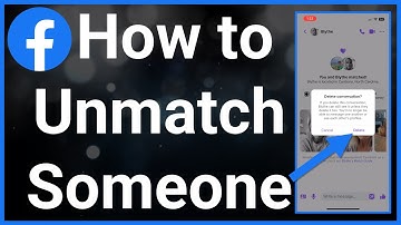 How To Unmatch With Someone On Facebook Dating