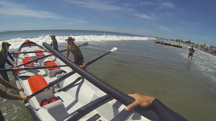 2017 AusvNZ Open Women Surfboats Race1