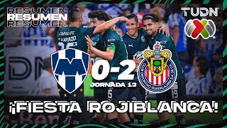 HIGHLIGHTS | Monterrey 02 Chivas | CL2024  Liga Mx J13 | TUDN