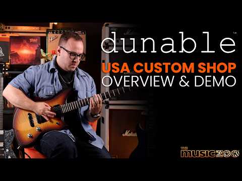 Dunable Custom Shop Guitars Overview & Demo Playing - The Coolest Guitars & Heaviest Riffs
