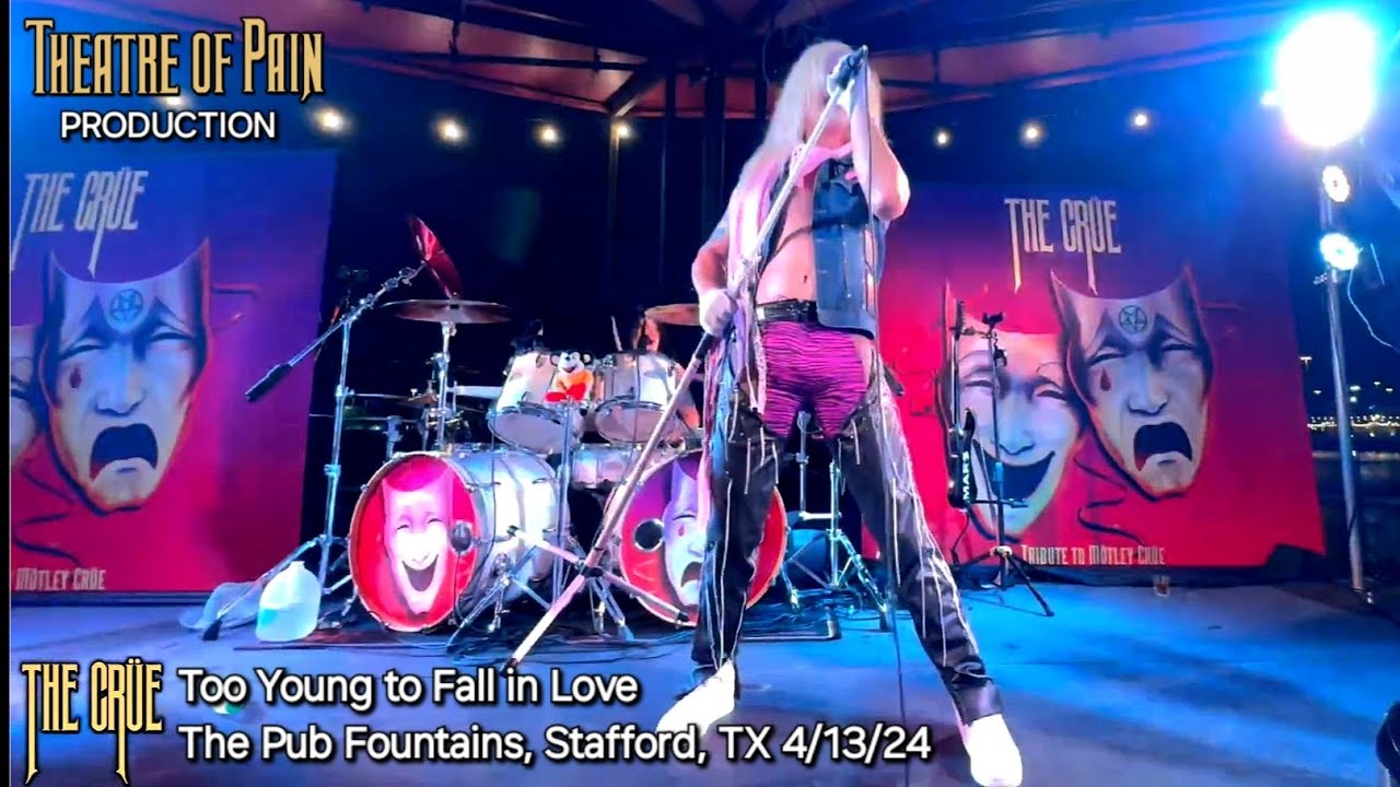 The Crüe Too Young to Fall in Love 4/13/24 at The Pub Fountains