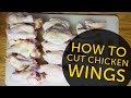 How to easily separate whole chicken wings