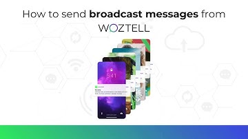 Tutorial Step by. Step: How to send Broadcast Messages in WhatsApp, IG or FB | Powered by WOZTELL