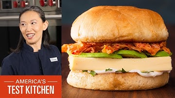 How to Make Egg, Kimchi, and Avocado Sandwiches