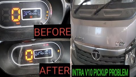 TATA INTRA V10 DPF REGENERATION।  TATA INTRA PICKUP PROBLEM