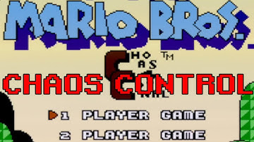 MARIO 3 CHAOS CONTROL 100%