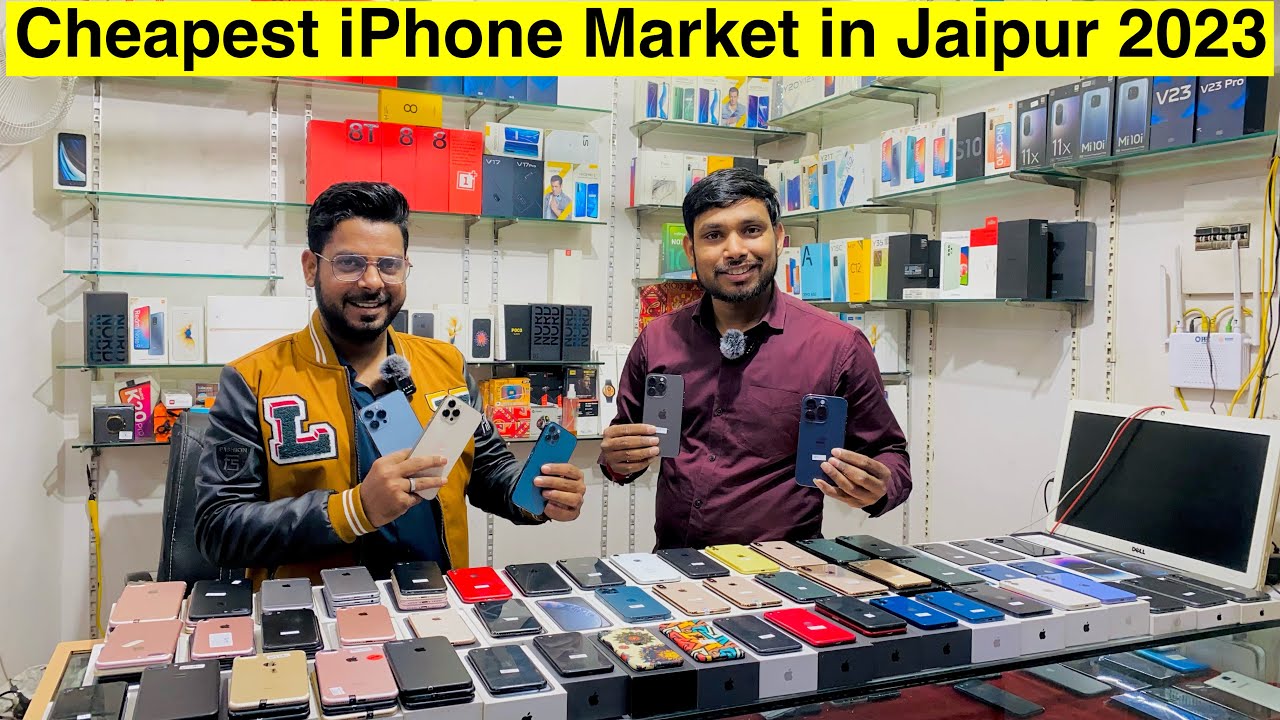 iPhone Starting ₹6,000/ Cheapest iPhone Market in Jaipur 2023