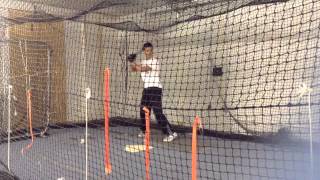 Justin Walker Baseball (Hitting) 12-24-2014