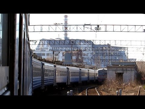 Видео: Поезд на ЧАЭС / Train to ChNPP