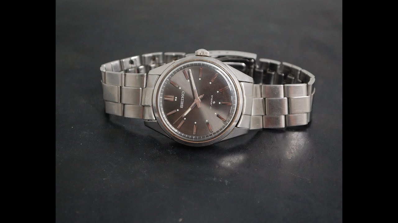 1974 Seiko hand winding men's vintage watch with box. Model reference 66- 7100 - YouTube