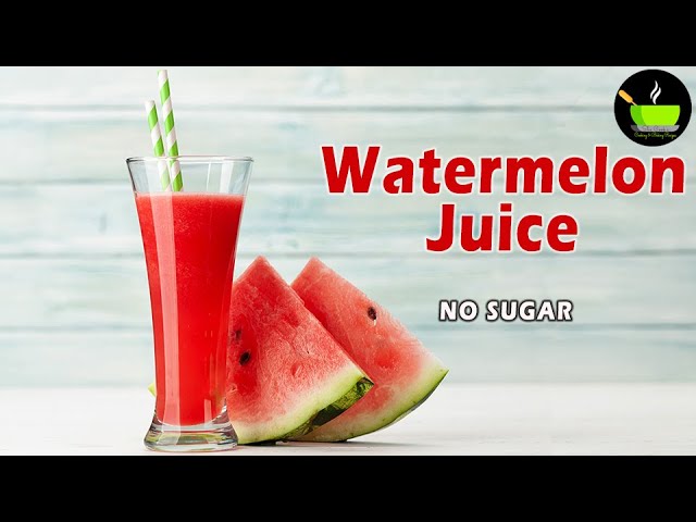 Watermelon Juice Recipe | Sugar Free Watermelon Juice | Summer Drinks | Tarbooz Ka Juice |  Juice | She Cooks