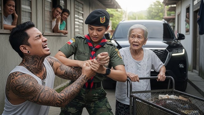Babaeng Sundalo - Inaapi ang Lola niya - Nagkamali Sila ng Binangga!