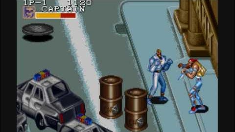 Gameplay - Captain Commando SNES