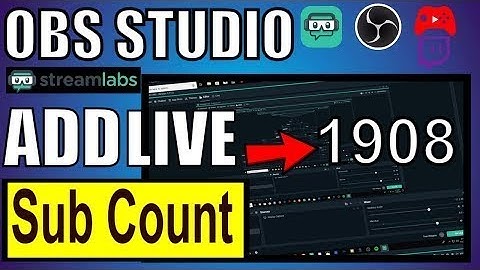 How To Add Live Sub Count On StreamLabs OBS! (Easy & Quick Way!)  #FORTNITE #STREAMHELP