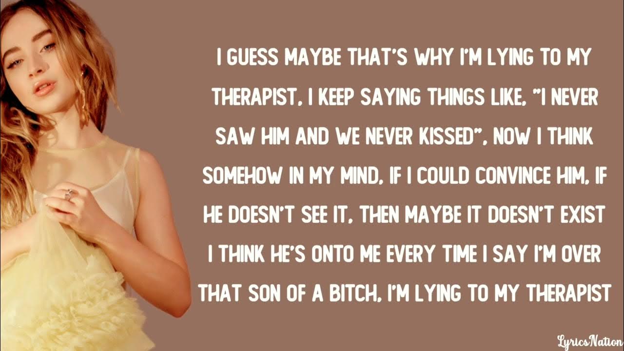 Sabrina Carpenter Tornado Warnings (lyrics) YouTube