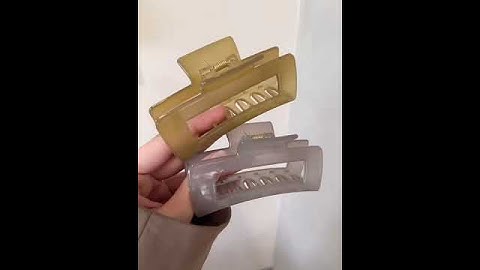 Kẹp tóc càng cua nhựa nhiều màu hot trend Hàn Quốc xinh xắn, dễ kẹp của Ara