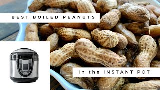 HOW TO MAKE THE BEST BOILED PEANUTS IN THE INSTANT POT WITH Raihana's Cuisines