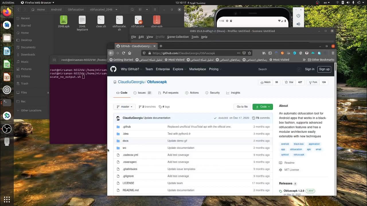 APK Obfuscation Using Obfuscapk - YouTube