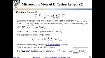 EMA5001 L03-09 Random walk and Diffusion length