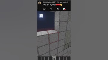 Comment to be next! 😊💯 #minecraft