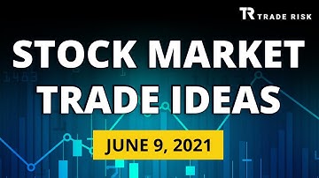Swing Trade Ideas for June 9, 2021 - Snapchat SNAP consolidation on watch for a breakout