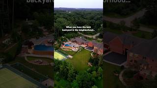 When your backyard really has it all! #backyardgoals #home #luxuryrealestate