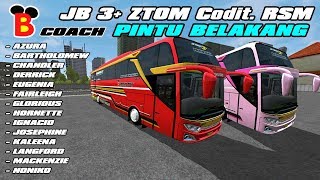 Bussid 14 Livery B Coach Bus Mod Jb3 Shd Ztom Codit. Rsm