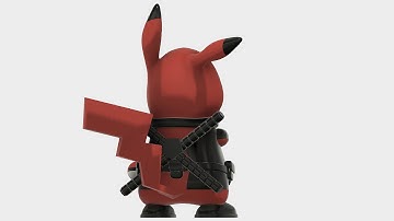 DeadPool x Pikachu