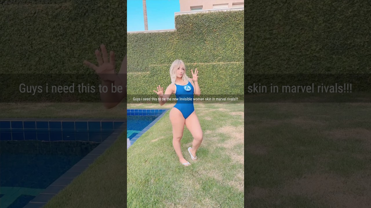 Invisible Woman MOD is unreal 😩 #anime #cosplay #youtubeshorts