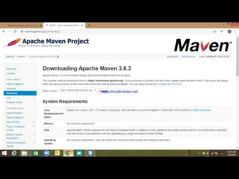 Problem Spring Boot Setup&Maven Version باللغه العربية