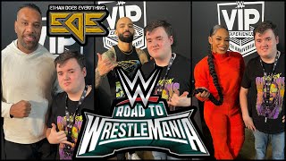 I GOT TO MEET WWE SUPERSTARS FOR THE FIRST TIME!! - WWE Road To WrestleMania Knoxville TN