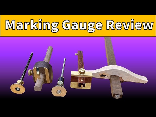 Deluxe Marking Gauges  Marking gauge, Gauges, Lee valley tools