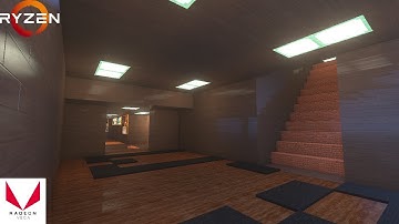 Minecraft Stratum 128x on a APU / AMD Ryzen 5 2500U | Vega 8 / BSL Shader /