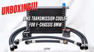 BMS TRANSMISSION COOLER FOR GEN 1 B58 F-CHASSIS BMWS | UNBOXING!!!