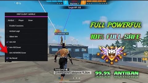 DRIP CLIENT MOD MENU APK| UNDER KILL M590 DRIP CLIENT FREE| NO BLACKLIST NO BAN| HG CHEAT FREE PANEL