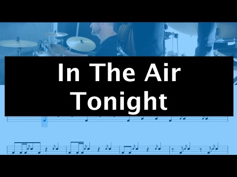 In The Air Tonight - Phil Collins (simplified ★★☆☆☆) Drum Cover | DRUMLION