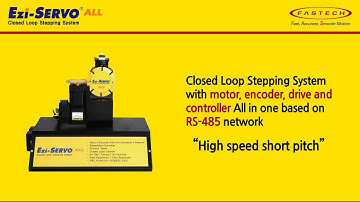 08  171110 Ezi SERVO ALL All in one Motor + Encoder + Drive + Controller + Network High Speed Short